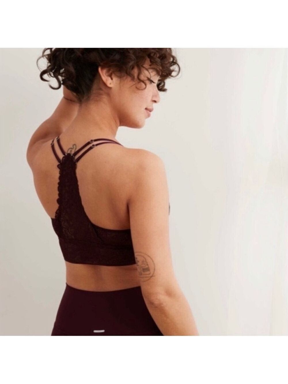 NWOT Aerie Plum Purple Desert Lace Raceback Bralette